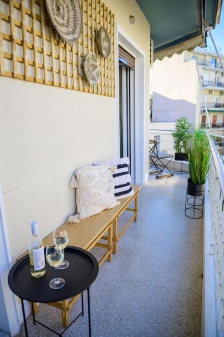 Boho Luxury 2 Bedroom Apartment, Acropolis Museum View Atenas Exterior foto