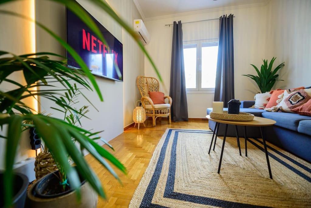 Boho Luxury 2 Bedroom Apartment, Acropolis Museum View Atenas Exterior foto